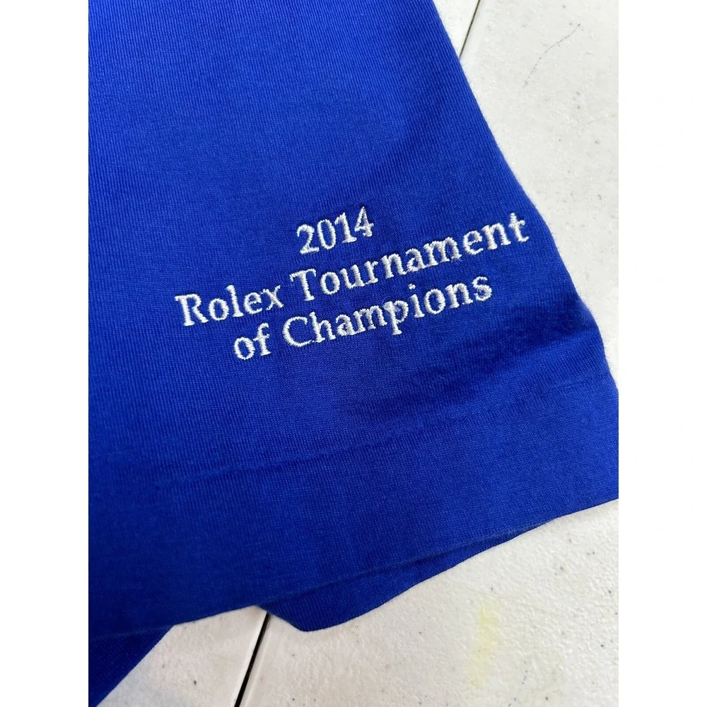 Polo Golf Ralph Lauren Mens XL Royal Blue Cotton Polo Shirt (E4)